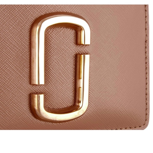 Marc Jacobs The Snapshot Leather Top-Zip Wallet - Sunkissed - Picture 4 of 5
